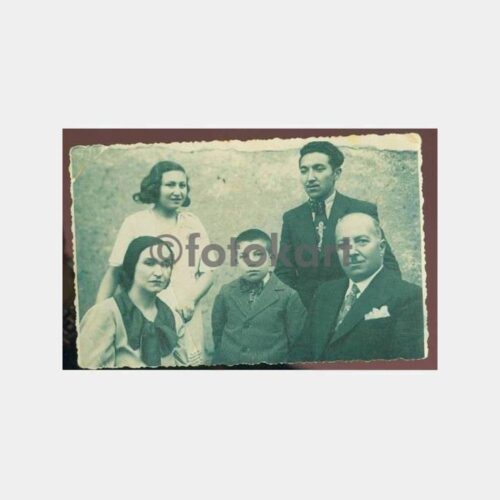 1936 Yozgat Aile Hatırası Fotoğraf