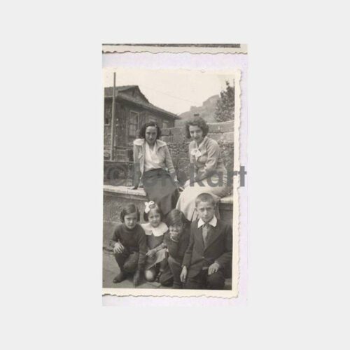 Tarihi Ev Aile Çocuklar Görünüş Fotoğraf