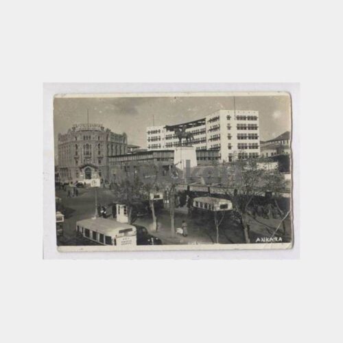1940 Ankara Ulus Meydanı Fotokart