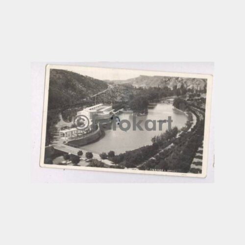 1936 Ankara Çubuk Barajı Görünüş Fotokart