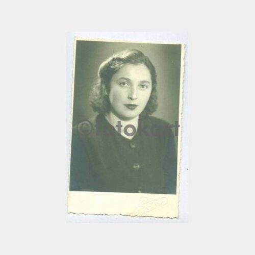 1940 Ankara Foto Rıdvan Kadın Portre Fotoğraf