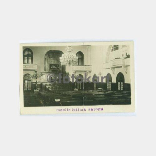 1929 Ankara Meclis İçtima Salonu Fotokart