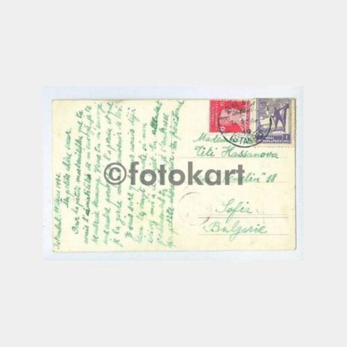 1942 Ankara Genel Görünüş Fotokart - Görsel 2