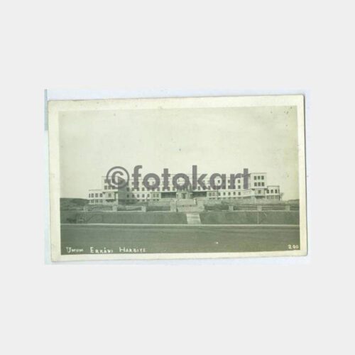 1933 Ankara Umum Erkanı Harbiye Görünüş Fotokart