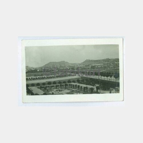 1930 Ankara Farklı Genel Görünüş Fotokart