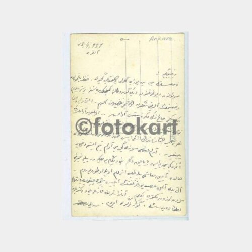 1930 Ankara Etnografya Müzesi Görünüş Fotokart - Görsel 2