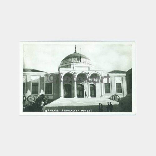 1930 Ankara Etnografya Müzesi Fotokart
