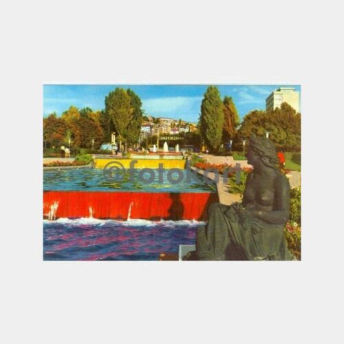 1966 Ankara Gençlik Parkı Görünüş Kartpostal
