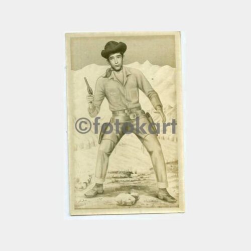 1968 Ankara Lunapark Kovboy Konulu Fotoğraf