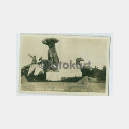 1937 Ankara Zafer Anıtı Tebrik Fotoğraf