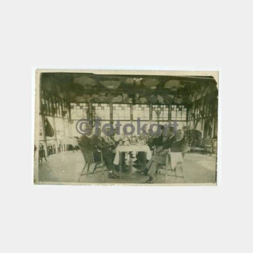 1938 Ankara Lokanta Konulu Grup Fotoğraf