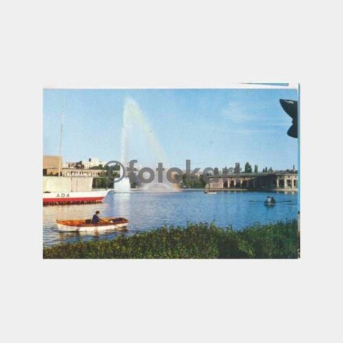 1968 Ankara Gençlik Parkı Görünüş Kartpostal