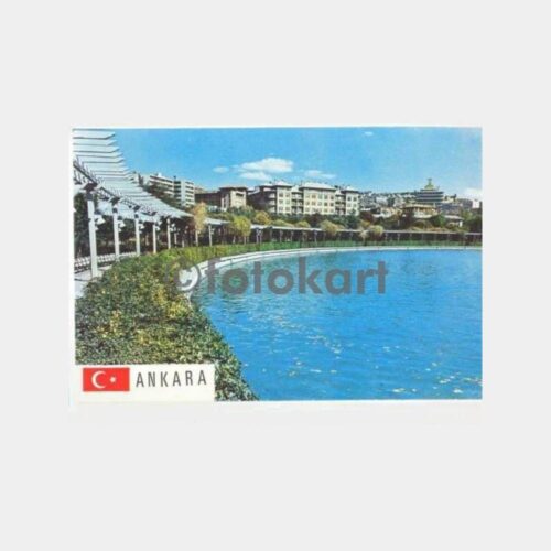 Ankara Gençlik Parkı Görünüş Kartpostal