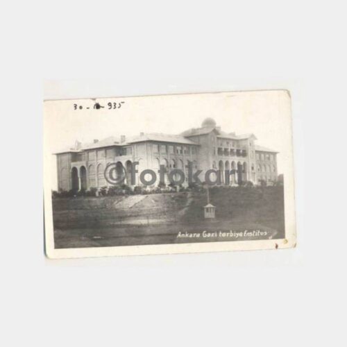 1935 Ankara Gazi Terbiye Enstitüsü Fotokart