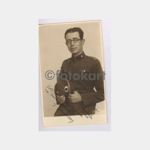 1936 Foto Sümer Ankara Subay Fotoğrafı