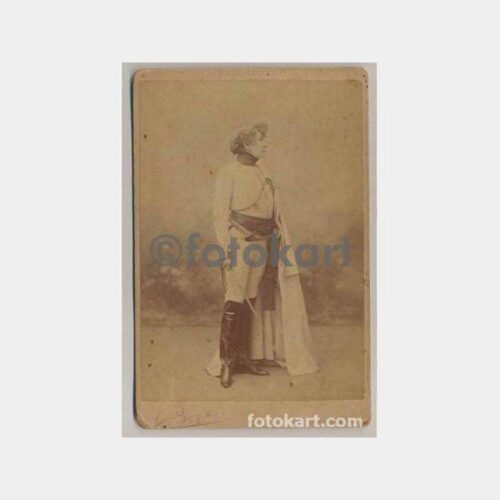 Fransa Kılıçlı Kadın Kabinet Stüdyo Fotoğraf
