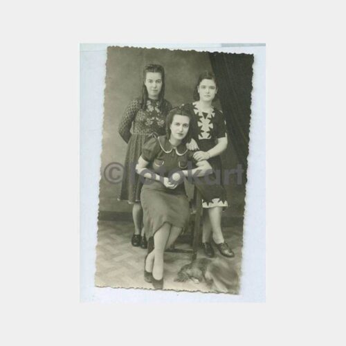1940 Kadınlar Görünüş Stüdyo Fotoğraf