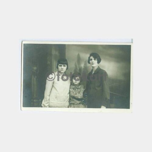 1929 Kadınlar Arka Plan-Stüdyo Fotoğraf