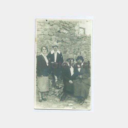 1928 Şapkalı Kadınlar Görünüş Fotoğraf