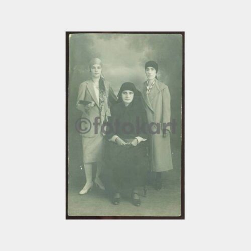 1926 Kadınlar Görünüş Stüdyo Fotoğraf