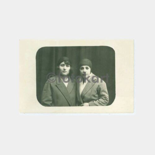 1929 Kadınlar Görünüş Stüdyo Fotoğraf