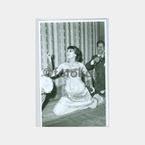 1940 Kadın Yeni Baskı Stüdyo Negatif Fotoğraf