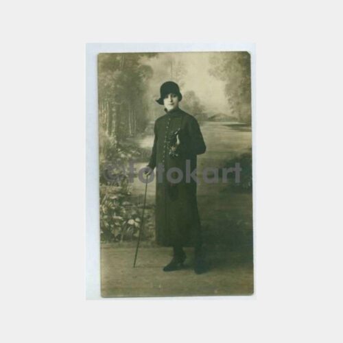 1928 Kadın Arka Plan-Stüdyo Fotoğraf