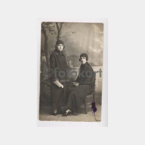 1926 Kadınlar Arka Plan-Stüdyo Fotoğraf