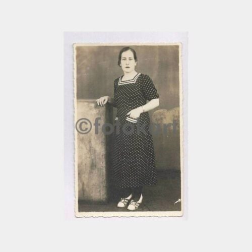 1940 Kadın Stüdyo Fotoğraf