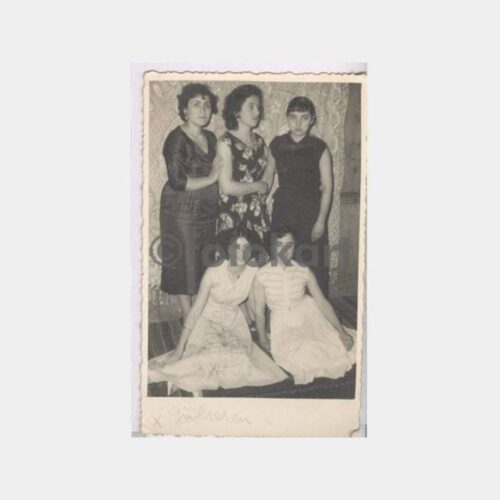1950 Kadın Grup Stüdyo Fotoğraf
