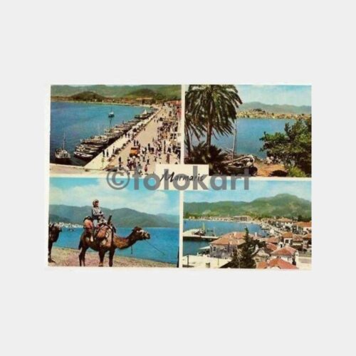 Marmaris 4 Değişik Görünüş Kartpostal