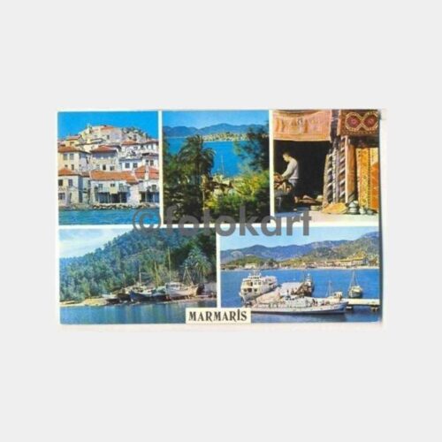 Marmaris 5 Muhtelif Görünüş Kartpostal