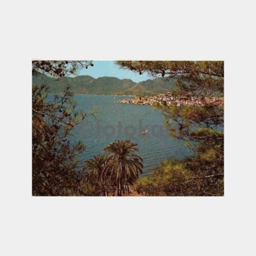 Marmaris Denizden Görünüş Kartpostal