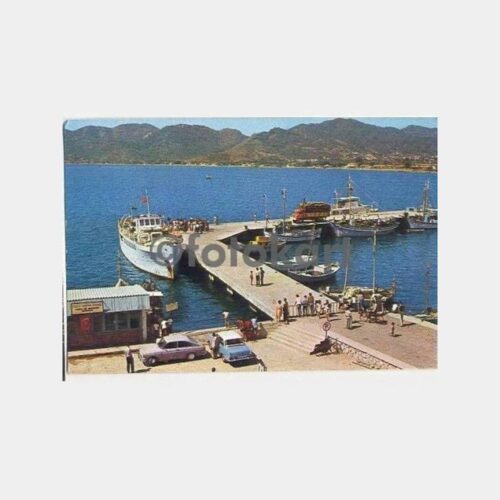 Marmaris Limandan Görünüş Kartpostal