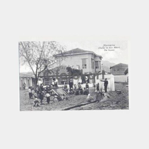 Marmaris Meydan Eski Görünüş Kartpostal