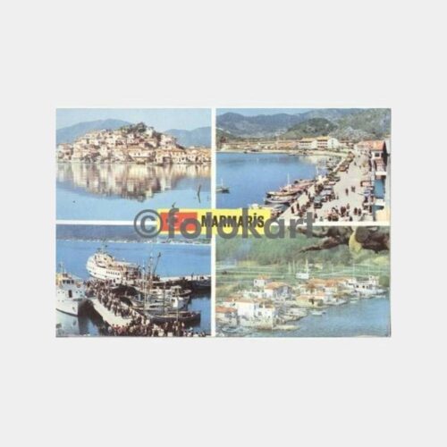 Marmaris 4 Değişik Görünüş Kartpostal