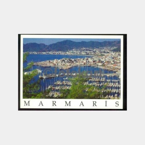 Marmaris Yat Limanı Görünüş Kartpostal