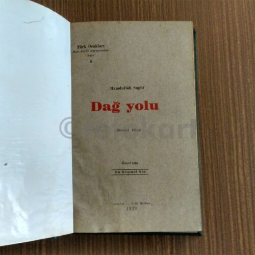 Dağ Yolu - Hamdullah Suphi (I. ve II. Ciltli) - Görsel 2