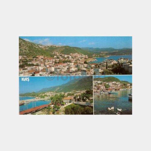 Antalya Kaş 3 Görünüş Kartpostal