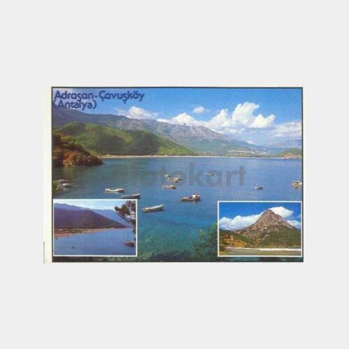 Antalya Adrasan Çavuşköy Koyu Kartpostal