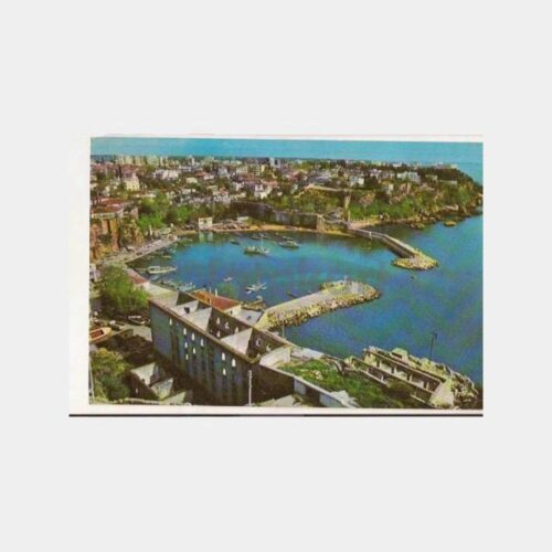 Antalya Limana Bir Bakış Kartpostal