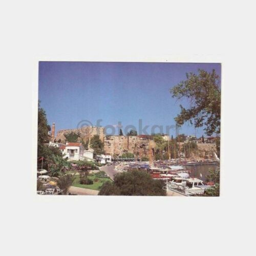 Antalya Limandan Görünüş Kartpostal