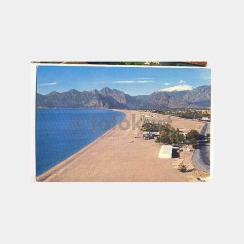 Antalya Konyaaltı Plajı Görünüş Kartpostal