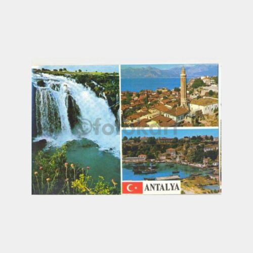 Antalya 3 Değişik Görünüş Kartpostal