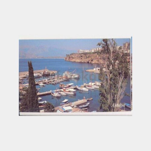Antalya Liman Görünüşü Kartpostal