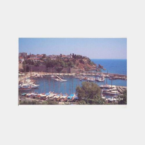 Antalya Liman Görünüş Kartpostal