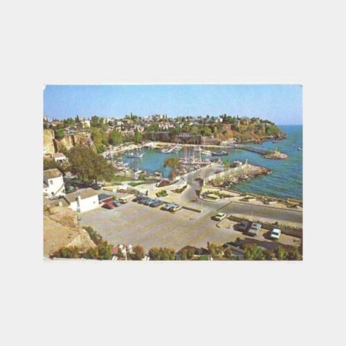 Antalya Liman Görünüş Kartpostal
