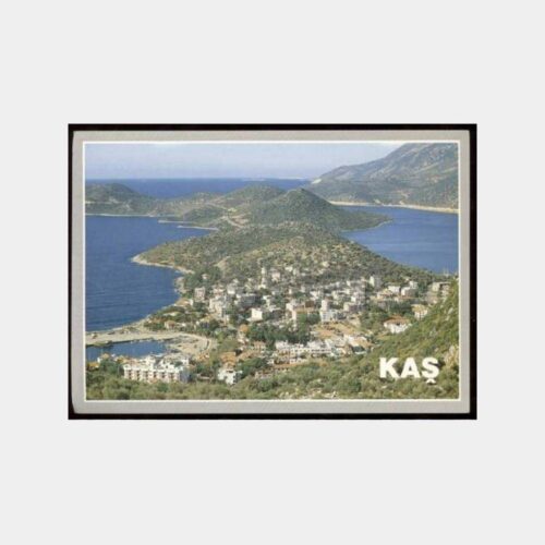 Kaş Antalya Genel Görünüş Kartpostal
