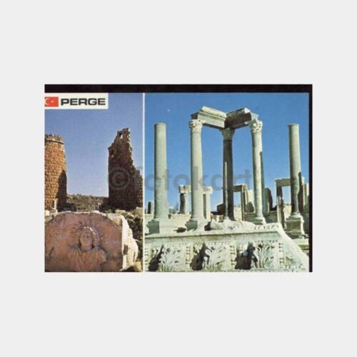 Antalya Perge Agora Görünüş Kartpostal