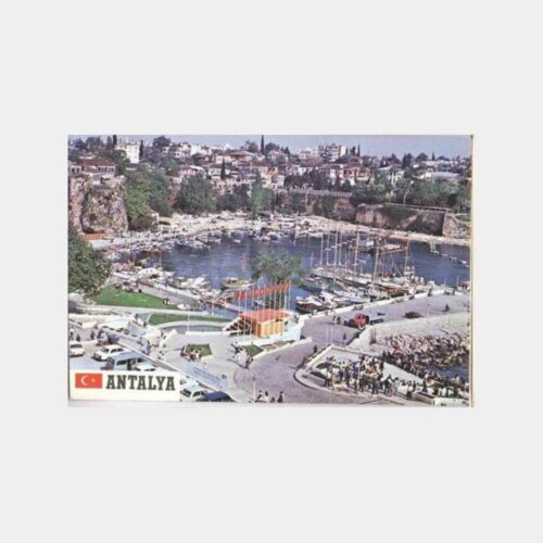 Antalya Liman Genel Görünüş Kartpostal